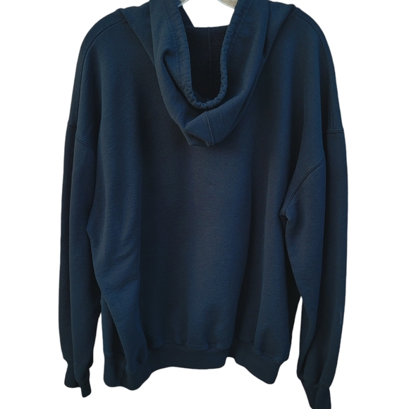 Vintage 90's Tampa Bay Lightning Hooded Sweatshirt Size XL/XXL? Embroidered - Picture 2 of 4